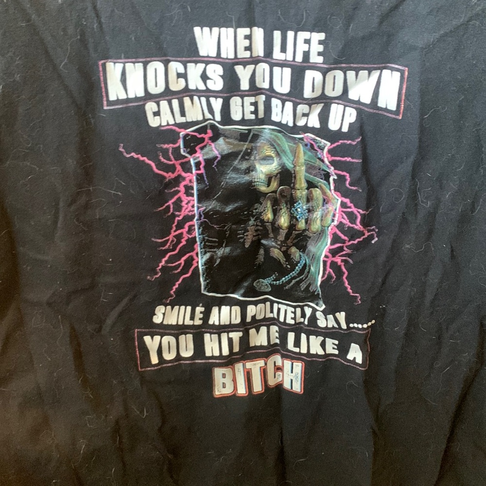 Black shirt